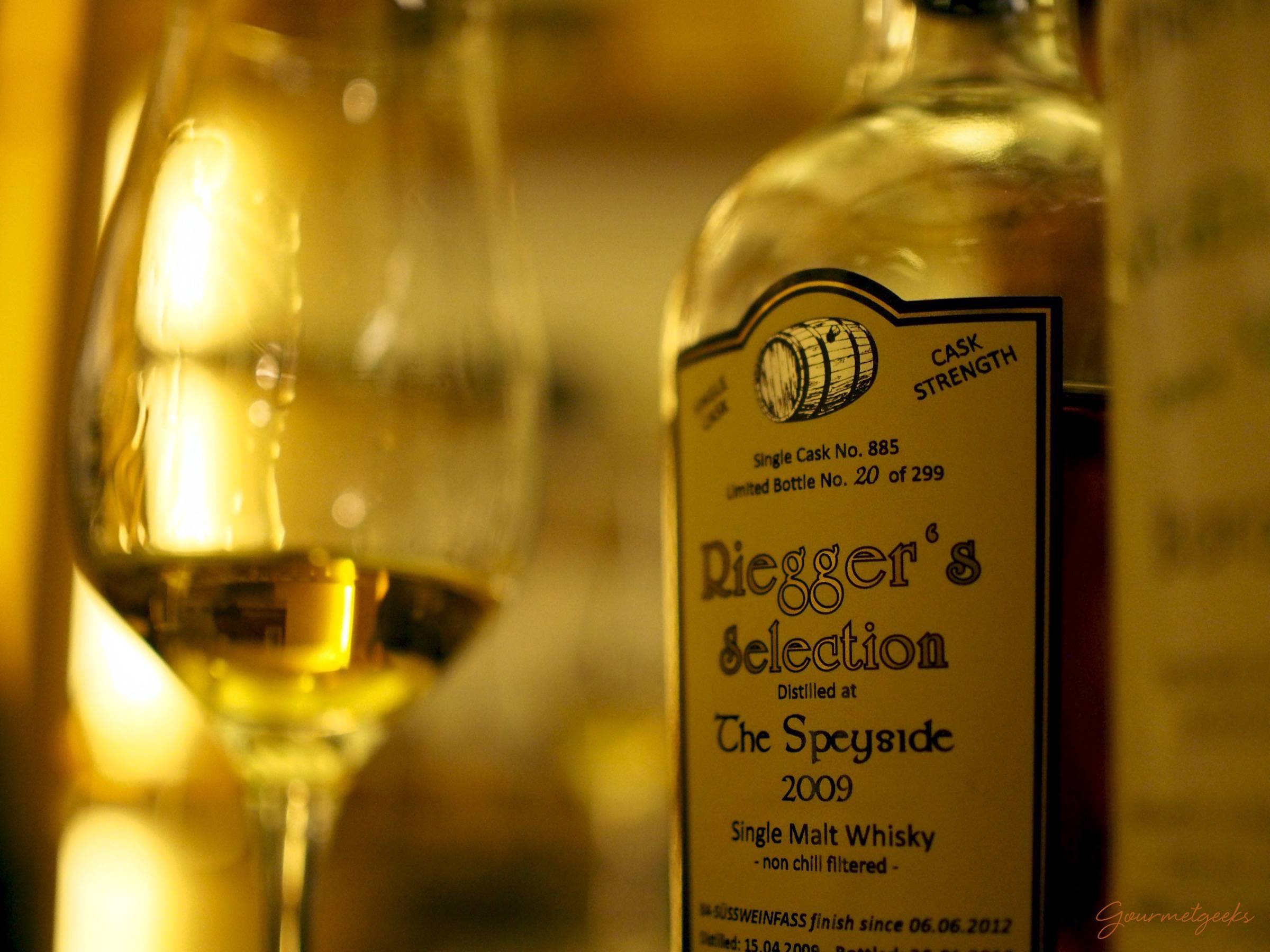 The Speyside 2009 aus der Riegger's Selection