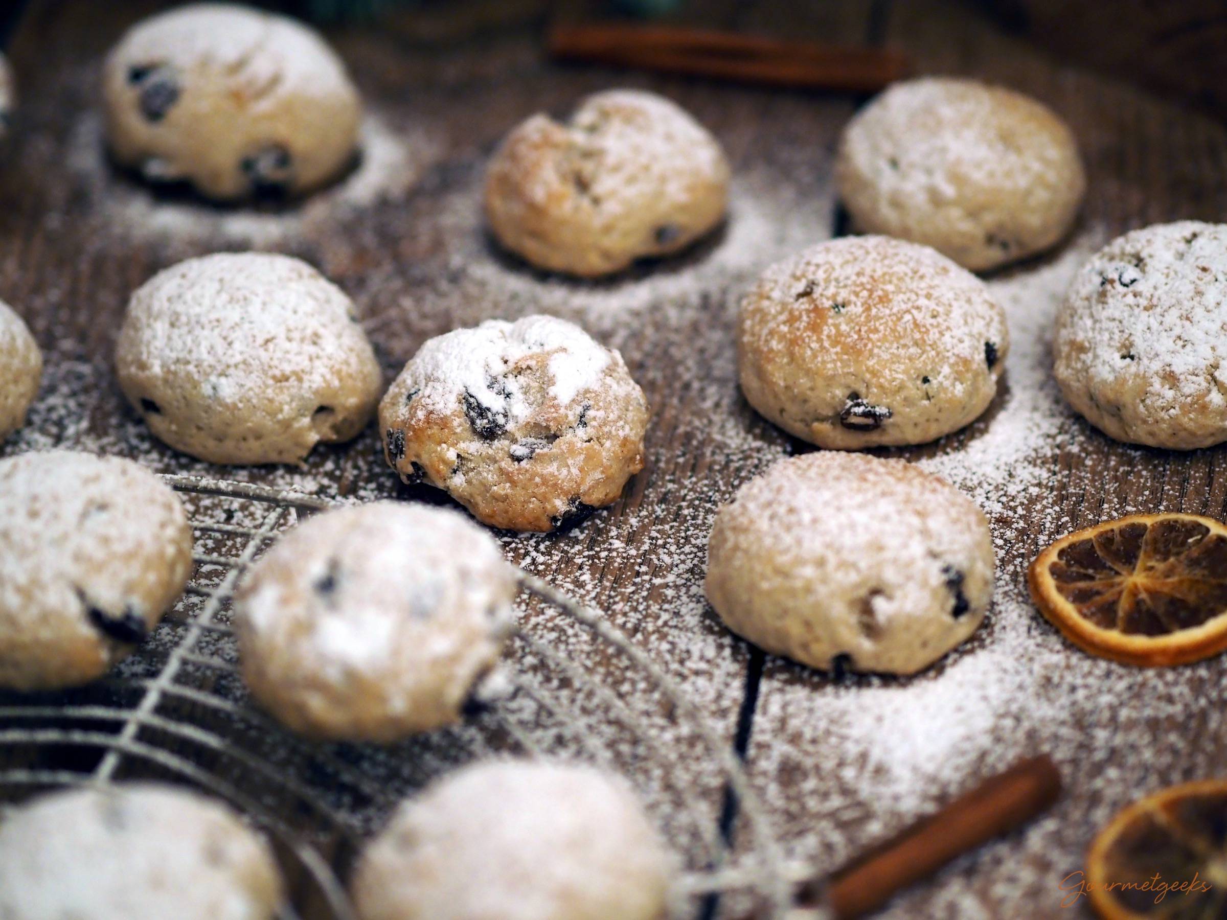 Unser schnelles Mini-Stollenkonfekt macht richtig was her!