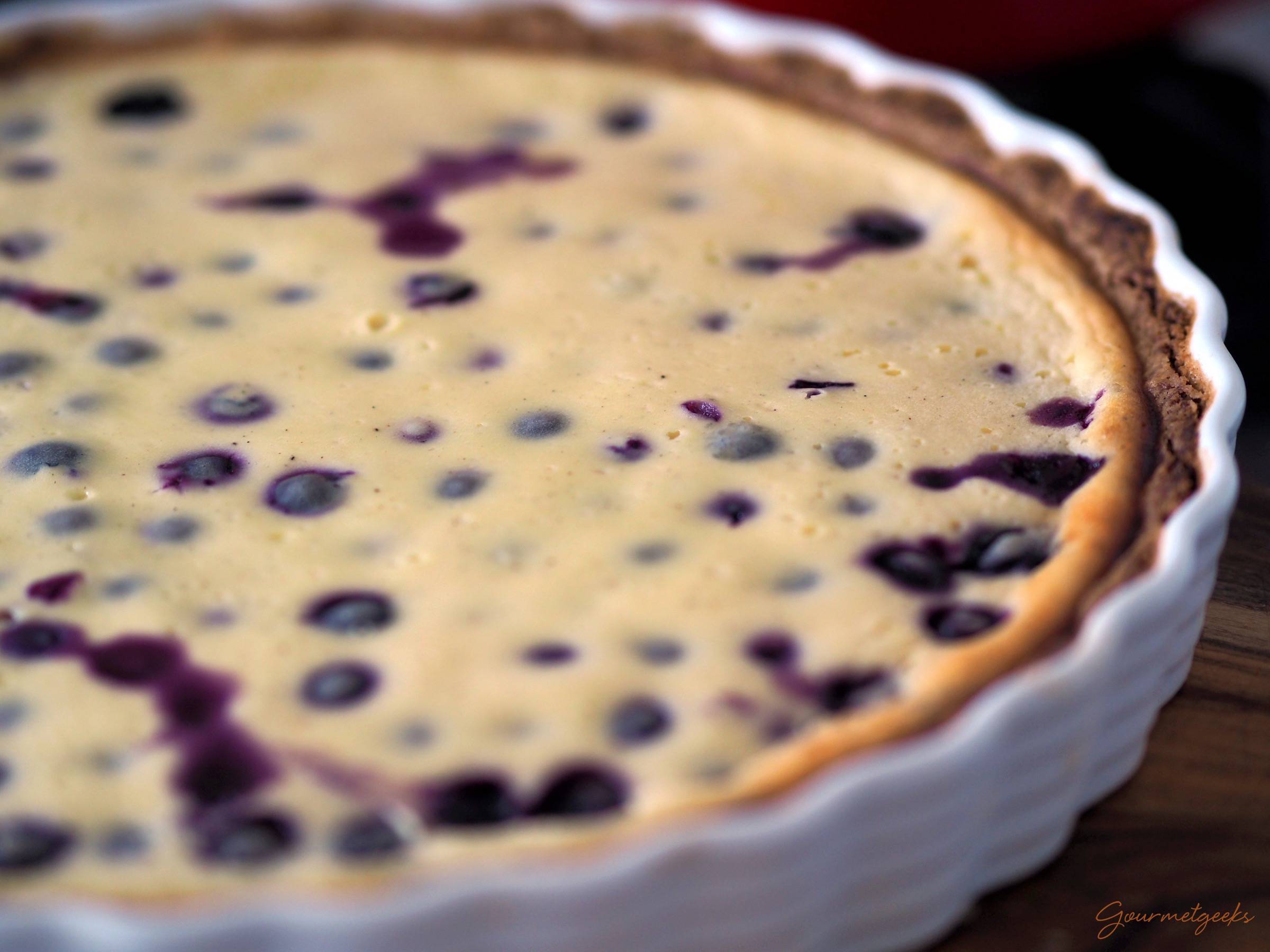 Frische Heidelbeer-Tarte - Gourmetgeeks